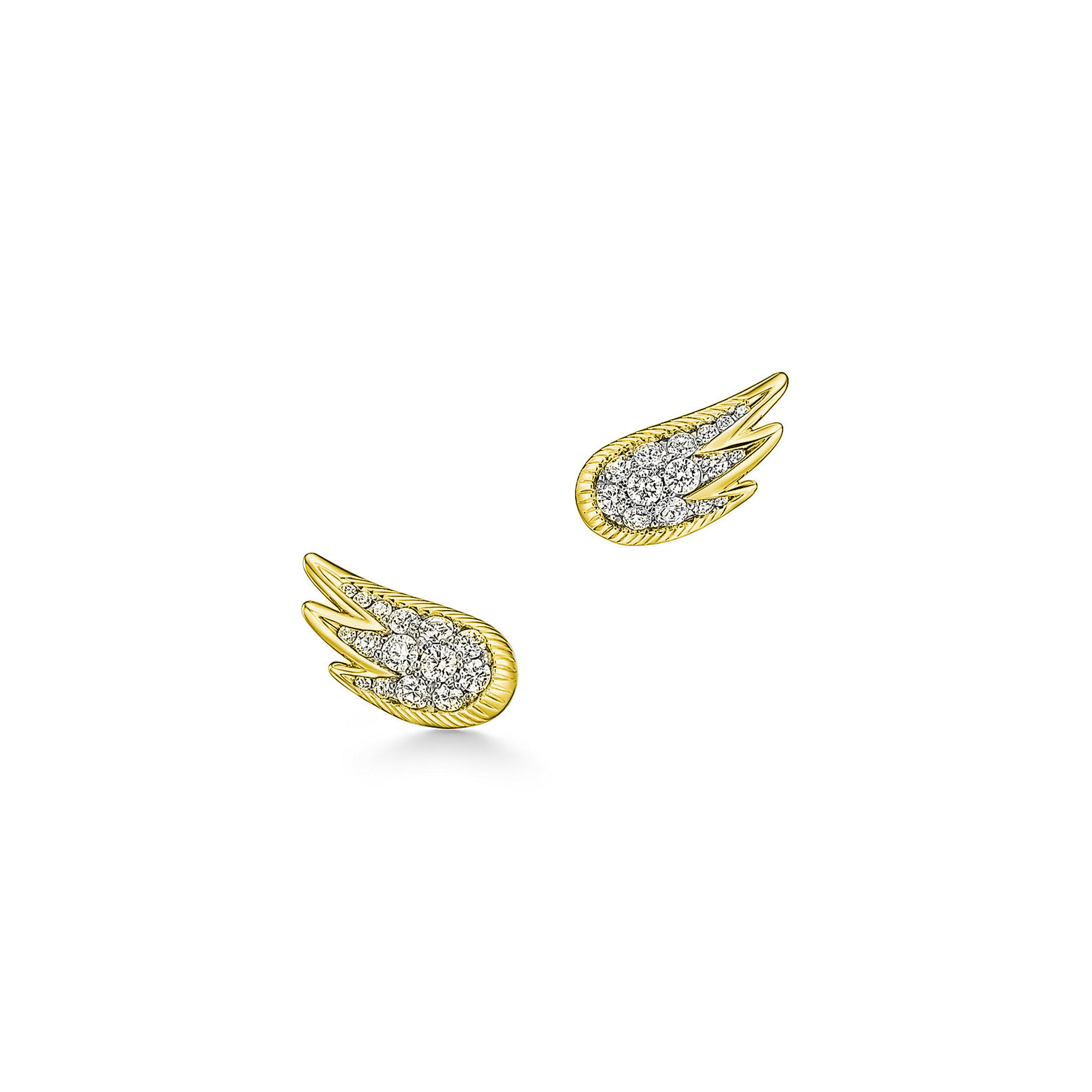 TIFFANY FULLY DIAMOND STUD EARRINGS